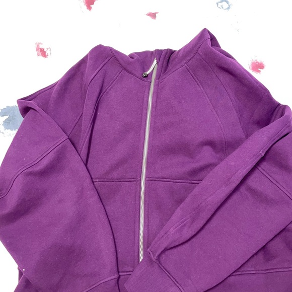 Lululemon cropped full zip Scuba Hoodie: Size XL/XXL - Picture 2 of 2